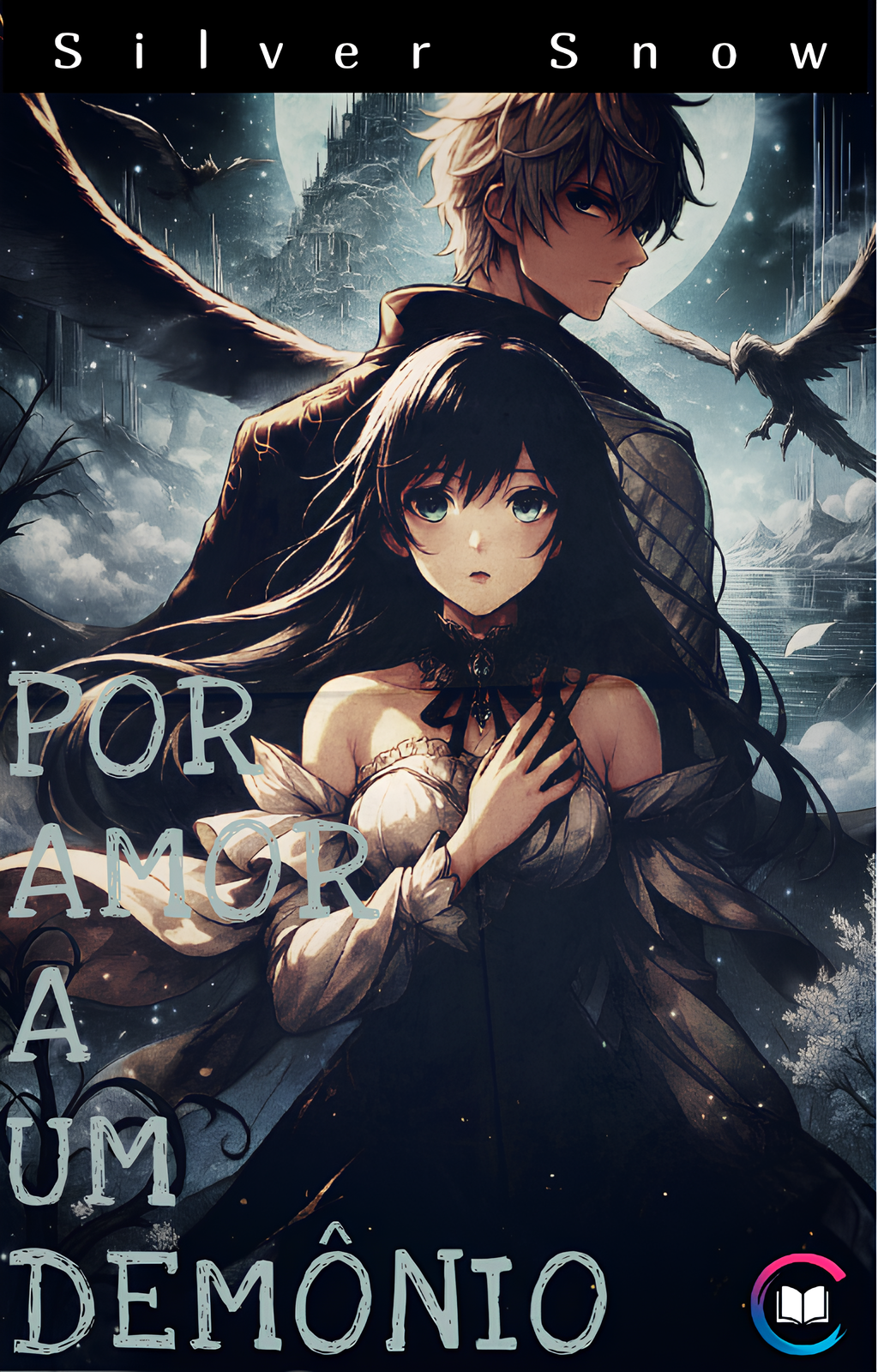 Capa do livro Por Amor a um Demónio, de Silver Snow
